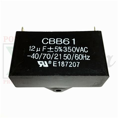 New Generator Capacitor 350 Vac 12uf 12μf 5060hz Cbb61 407021