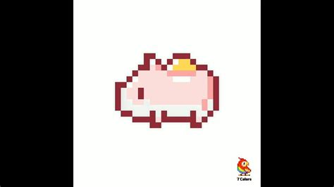 Piggy Bank Pixel Art Youtube
