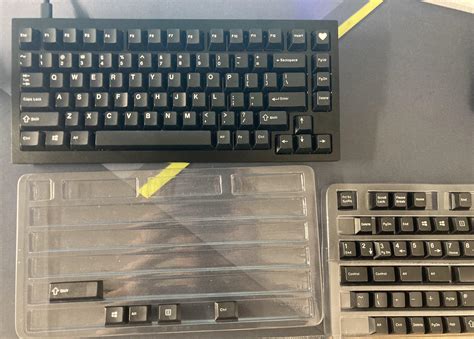 Epbt White On Black Wob Keycaps For Custom Mechanical Keyboard