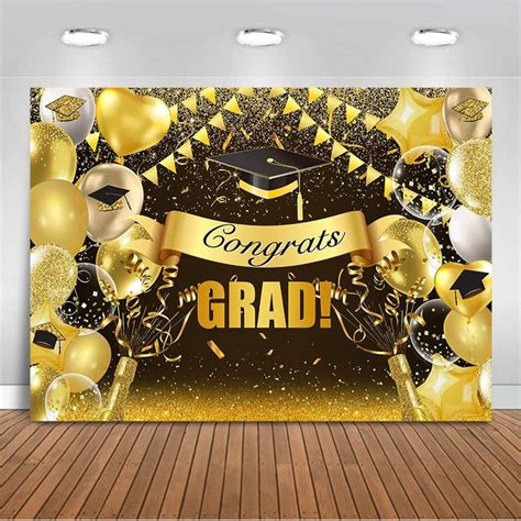 Preschool Graduate Party Backdrop Kids Class Of 2022 Congratulations