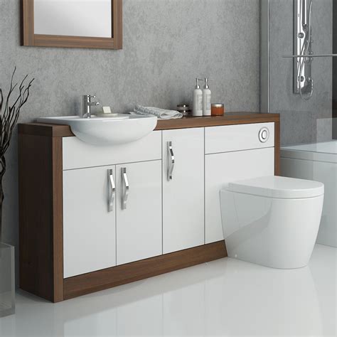 It combines a bathroom sink with practical storage space, helping to declutter everyday items, whilst utilising the space you have available. Fitted Bathroom Furniture - Suites & Sets| Bathroom City