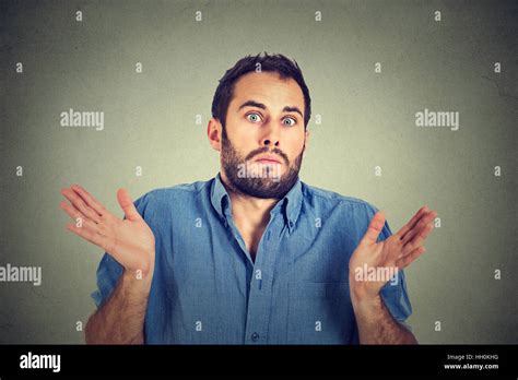 Shrugging Shoulders And Man Hi Res Stock Photography And Images Alamy