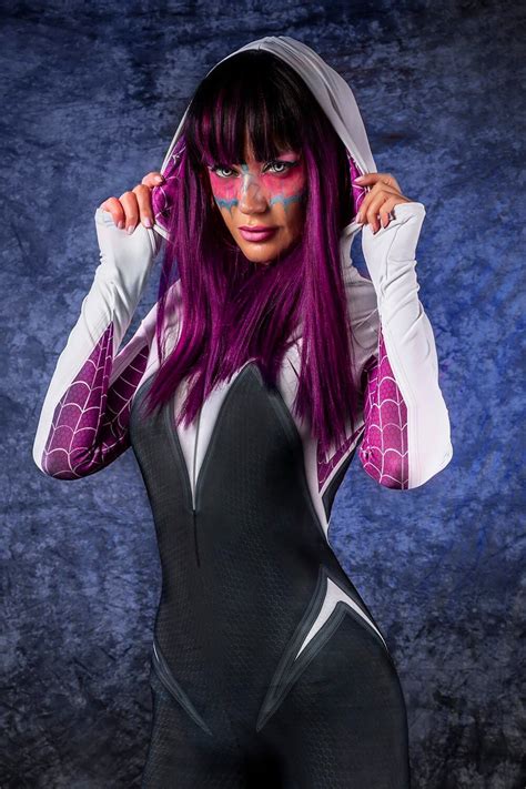 Cute Female Venom Spider Gwen Stacy Cosplay Costume Tights Halloween The Best Porn Website