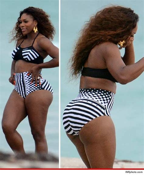 Serena Williams In Bikini Photoshoot On Miami Beach Gotceleb