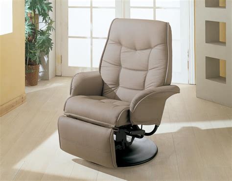 Recliner chairs are more comfortable than any other chairs we know about. LIVING ROOM : RECLINERS - Berri Contemporary Beige Swivel ...