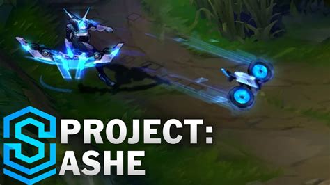 Project Ashe Skin Spotlight League Of Legends Youtube
