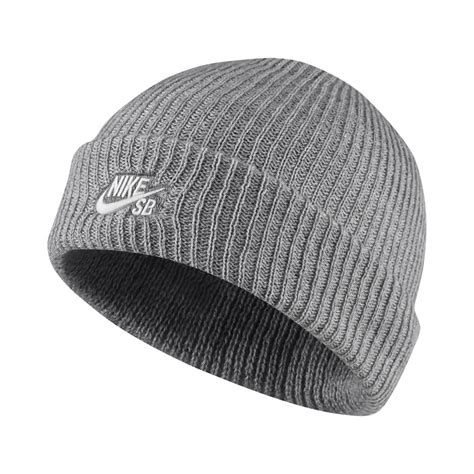 (knit 3, purl 3) repeat to the end of the row. Nike Synthetic Sb Fisherman Knit Hat in Dark Grey Heather ...