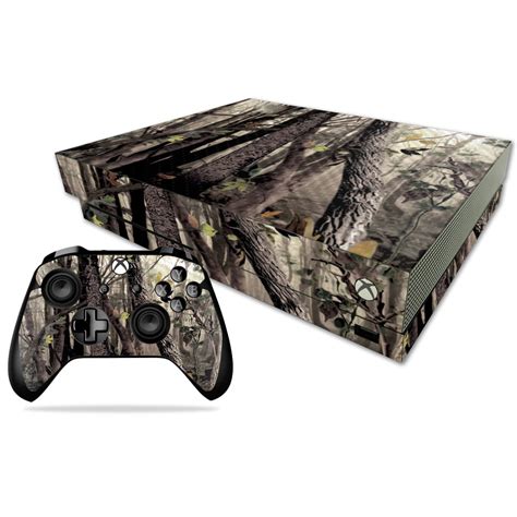 Camo Skin For Microsoft Xbox One X Protective Durable Textured