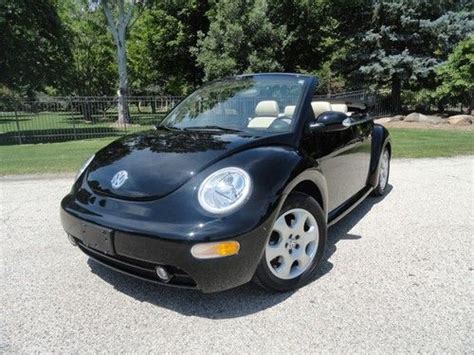 Purchase Used 2003 Volkswagen Beetle Gls Convertible In Janesville
