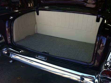 1957 Chevy Updated With Custom Trunk Panels The Trunk