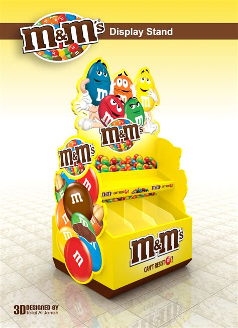 Mandms Display Stand On Behance