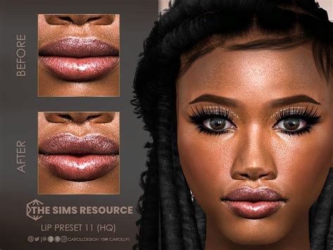 The Sims Resource Lip Preset 11 Hq