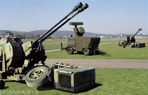 توپ دفاع هوایی اورلیکن 35 میلیمتری و سامانه اسکای گارد