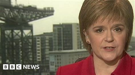 Sturgeon Leave Vote Could Trigger Independence Referendum Bbc News
