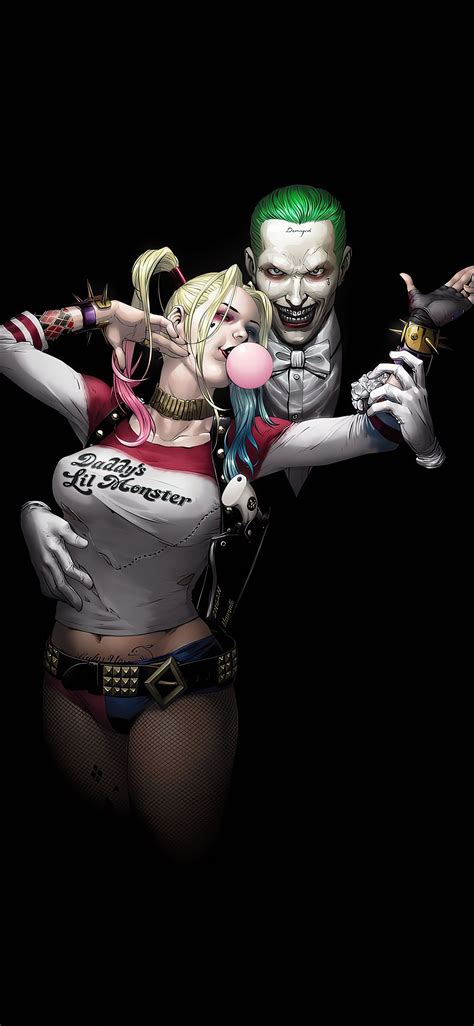 1125x2436 Harley Quinn And Joker Dance Iphone Xsiphone 10iphone X Hd 4k Wallpapers Images