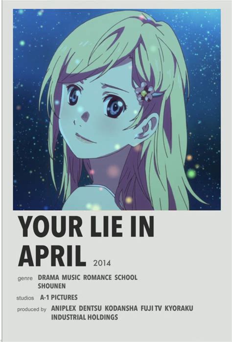 Your Lie In April Live Action Poster Fozsilver