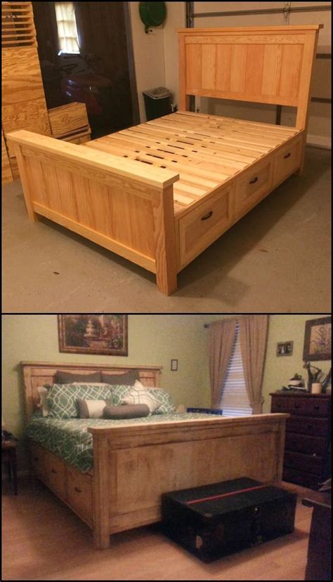 No need to spend a ton of on store brought platforms. √ 35+ DIY Bed Frame Easy To Upgrade Your Home | Diy bed ...