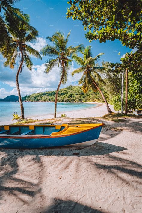 Mahe Island Seychelles Local Vivid High Quality Nature Stock Photos