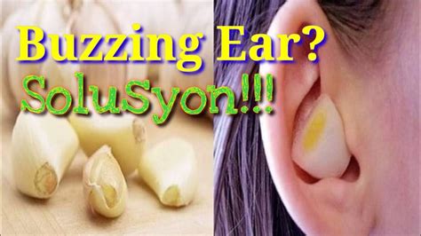 Bulong O Ear Ringingbuzzing On Home Remedy Tinnitus Tagalog Youtube