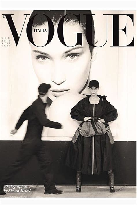 Style Notes Bella Hadids Meta Vogue Italia Cover Kaia Gerbers