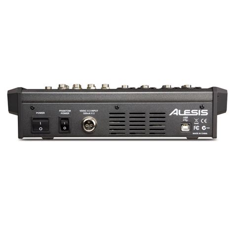 Alesis Multimix 8 Usb Fx 8 Channel Mixer With Fx 16 Bit Recording