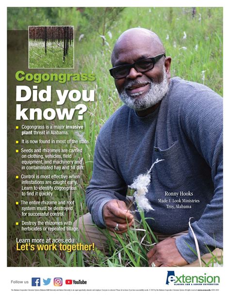 Faces Of Aces Ronny Hooks Alabama Cooperative Extension System