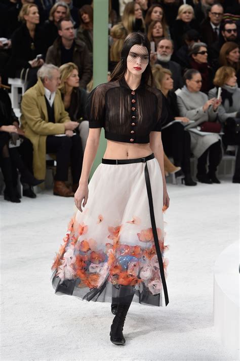Kendall Jenner On The Runway Of Chanel Fashion Show In Paris Hawtcelebs