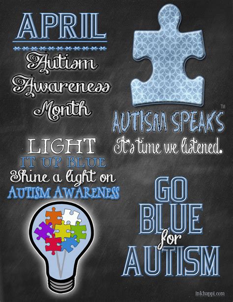 Sharing Something Wonderful For Autism Awareness Inkhappi