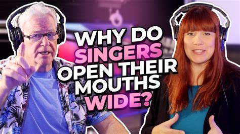 Why Do Singers Open Their Mouths Wide Common Singing Questions 🎙the