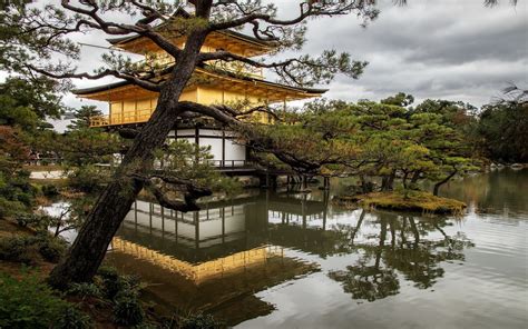 Kyoto Japan Temple Nature Landscape Wallpapers Hd Desktop And
