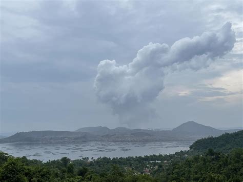 Alert Level 3 Remains Over Taal Volcano 48 Volcanic Quakes Recorded In