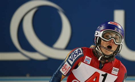 Women's ski team in 2013 with her stunning success in the slalom. MIKAELA SHIFFRIN at Alpine Skiing FIS World Cup in Flachau ...