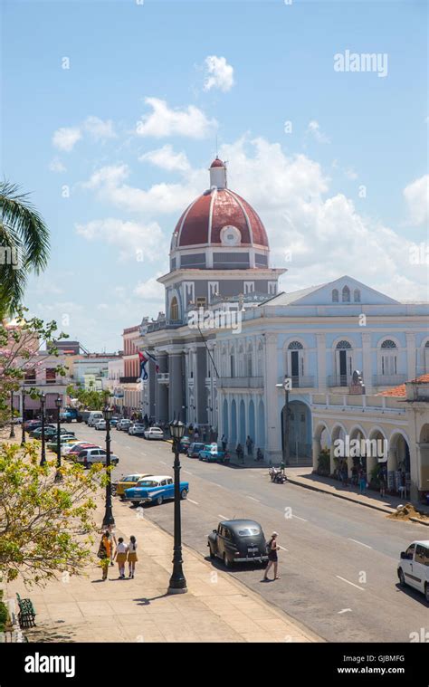 Museo Provencial Plaza De Armas Cienfuegos Cuba Stock Photo Alamy