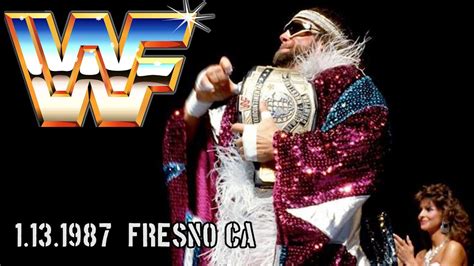 WWF Fresno CA January 13th 1987 Results Ricky Steamboat Vs Randy