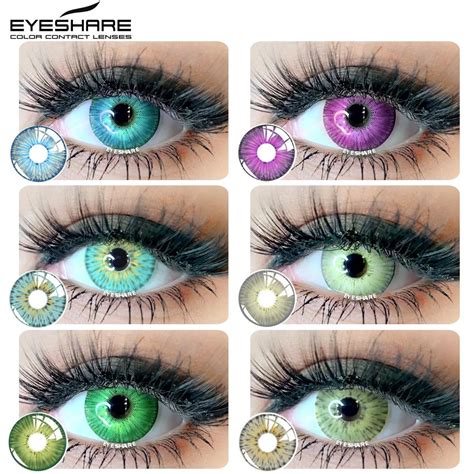 2pcspair New York Pro Series Colored Lenses Fashion Color Contact Lens