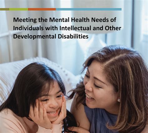 Meeting The Mental Health Needs Of Individuals With Intellectual And