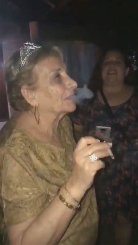 Gran Celebrates 80th Birthday By Smoking Cannabis Spliff With Her