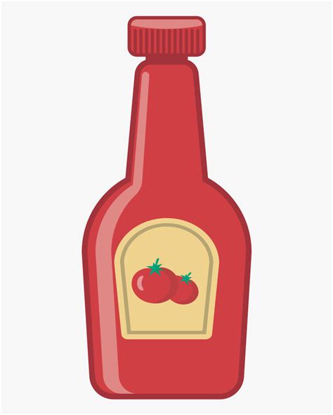 Ketchup Bottle Clip Art Ketchup Hd Png Download Kindpng