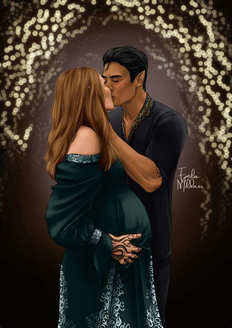 Emilia Mildner Feyre And Rhysand From A Court Of Thorns And Roses