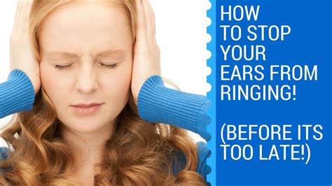 How To Stop My Ears From Ringing Youtube