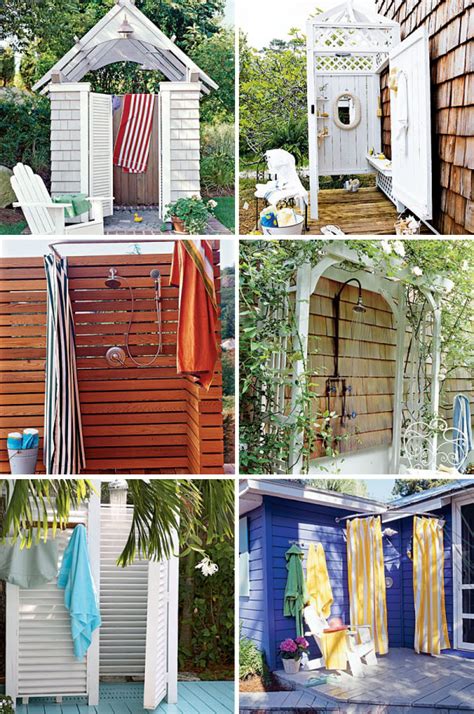Outdoor Showers Can Make You Feel Cool In The Hot Summer