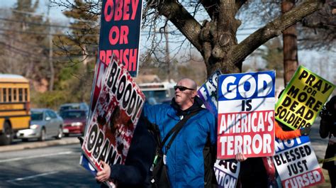 Supreme Court Rules For Westboro Baptist Church Anti Gay Protests At Military Funerals Npr