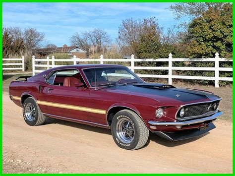 1969 Ford Mustang Mach1 Fastback 390 4 Speed No Reserve For Sale
