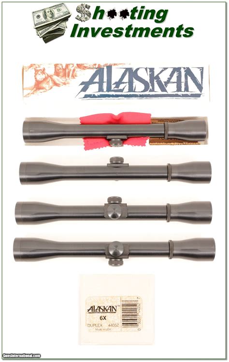 Leupold Alaskan 6x Scope Nib With Rings