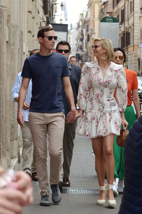 Последние твиты от ivanka trump (@ivankatrump). IVANKA TRUMP and Her Husband Jared Kushner Out in Rome 09 ...