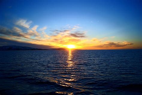 Nebo Sunset Mood Reflection Ocean Sea Wallpaper 2500x1674 117194