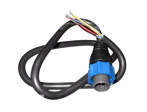 09.01.2018 · lowrance transducer extension cable 12ft blue 7 pin for lowrance / simrad. Lowrance Transducer Adapter Cable - Blue Plug to Bare ...