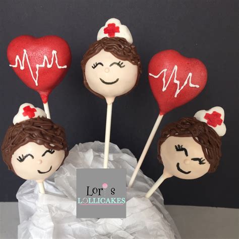 Nurse Cake Pops By Loris Lollicakes Nursing Cake Cake Pops Cake