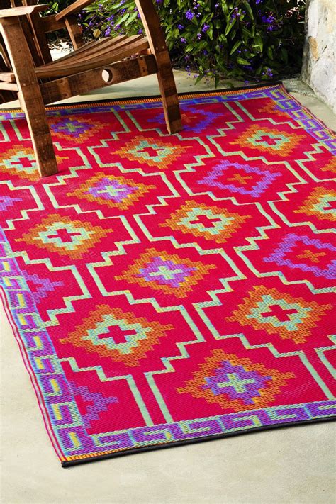 3' x 5' 5'3x7'5 4' x 6' 5' x 7' Fab Habitat Indoor Outdoor Patio Rug Mat Lhasa Orange ...
