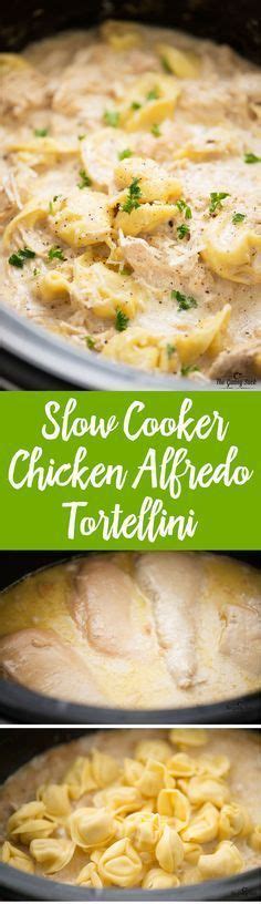 Slow Cooker Chicken Alfredo Tortellini Warm And